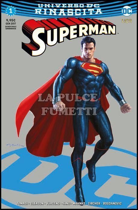 SUPERMAN # 116 - SUPERMAN 1 - SILVER CHROMIUM - RINASCITA